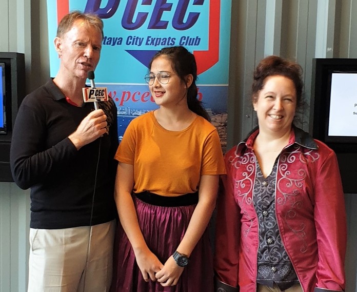 MC Ren Lexander interviews Caidie Brennan (Cinderella) and Mara Swankey (Dandini) after their performance to the PCEC. To view the video of the Cast interviews, visit https://www.youtube.com/watch?v=OcbKVheY67I.