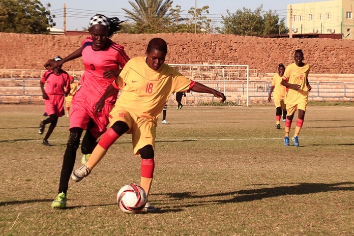 The women's soccer league has become a field of contention as Sudan grapples with the transition from three decades of authoritarian rule that espoused a strict interpretation of Islamic Shariah law. (AP Photo)