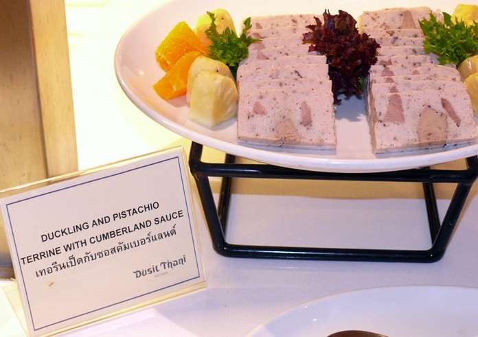 Duck terrine for the gourmet.