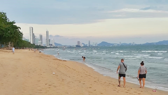 Jomtien Beach, Pattaya City, Chonburi Province.