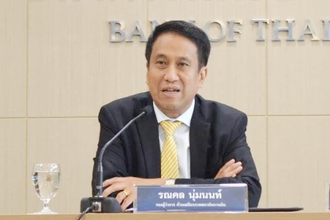 Bank of Thailand’s Deputy Governor on Financial Institutions Stability, Ronadol Numnonda.