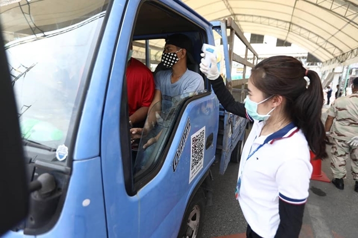 The checkpoints were supposed to last three weeks but were ended early as Pattaya’s coronavirus cases ended almost as fast as they began, returning the city to “white zone” status.