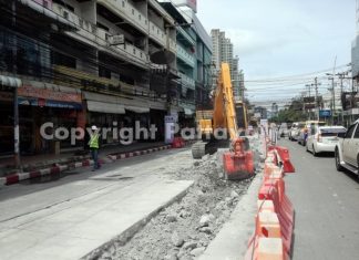 Construction has started on South Road and will continue until the end of the year.