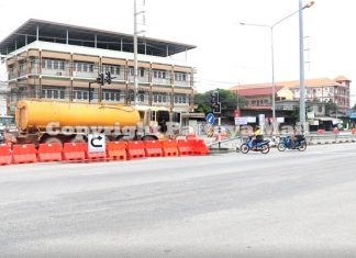 Motorbikes, however, are cutting through barriers to make illegal and dangerous crossings. One accident already has occurred, a subdistrict official said.