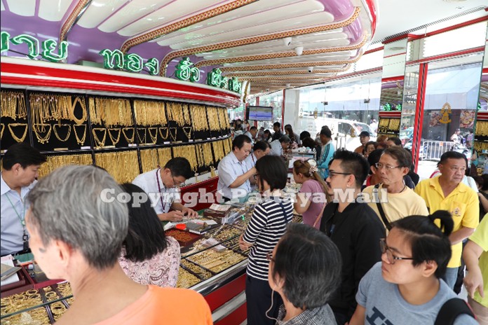 Gold shops were packed with people selling their gold possessions at record breaking prices.