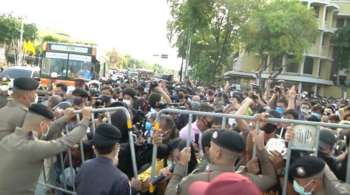 Police said the rally is deemed violating the state of emergency decree that has been imposed since March as part of the effort to prevent the spread of the coronavirus.