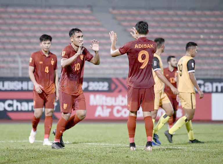 Thailand Scores 5-0 Win Over Brunei In ASEAN Championship - Pattaya Mail