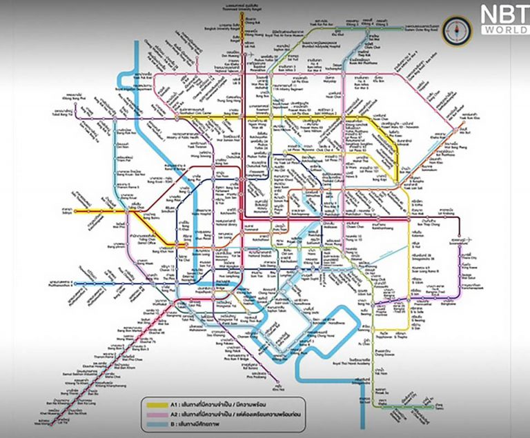 Bangkok Unveils Ambitious M Map To Enhance Rail Transit System