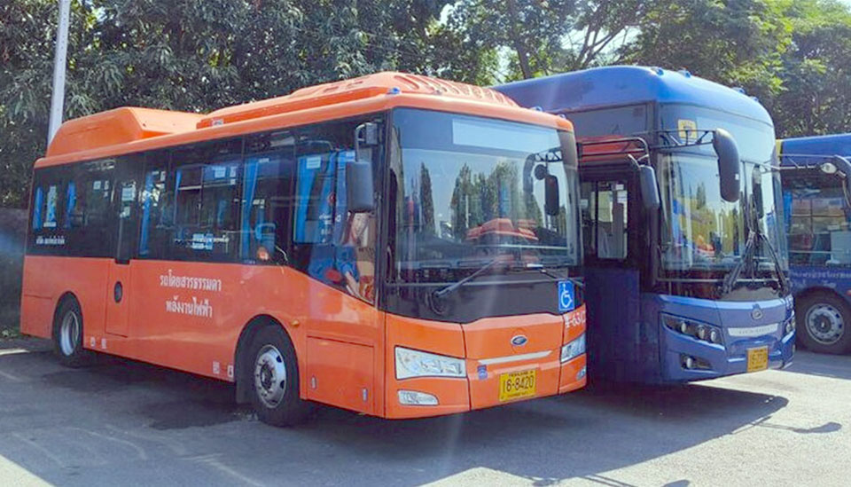 Thai Smile Moving From Ngv To Fully Ev For Bus Fleet In Bangkok Les Villas Du Soleil Sunny