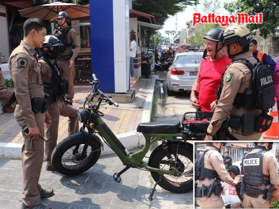 Aussie’s stolen electric bike recovered, thief arrested in Pattaya