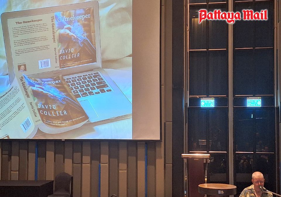 David Collier introduces his book ‘The Gamekeeper’ to the Pattaya City Expats Club